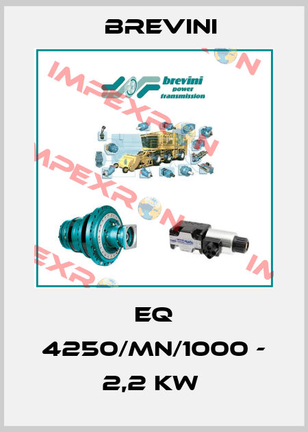 EQ 4250/MN/1000 - 2,2 KW  Brevini
