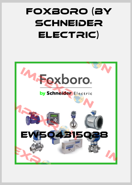 EW504315028  Foxboro (by Schneider Electric)