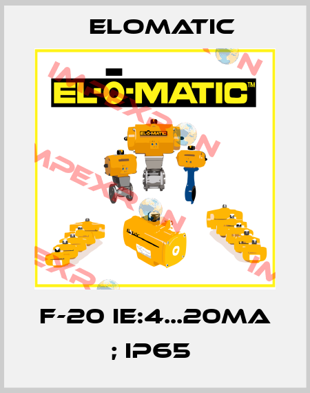 F-20 IE:4...20MA ; IP65  Elomatic