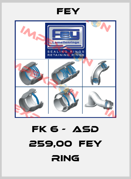 FK 6 -  ASD 259,00  FEY RING Fey