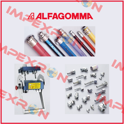 11/2" 4SH (42L FLAT)+842L-90 DEGREE) L:380 MM  Alfagomma