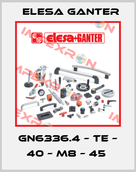 GN6336.4 – TE – 40 – M8 – 45  Elesa Ganter