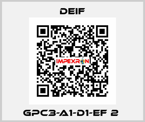 GPC3-A1-D1-EF 2  Deif