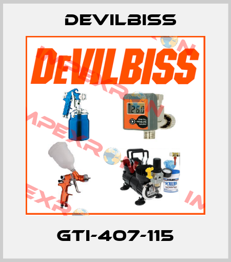 GTI-407-115 Devilbiss