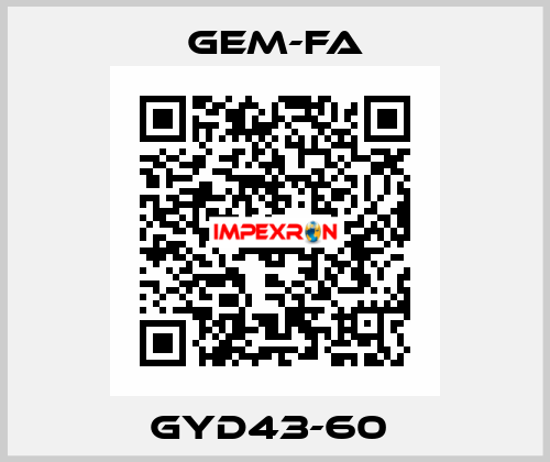 GYD43-60  Gem-Fa