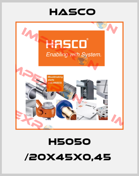 H5050 /20X45X0,45  Hasco