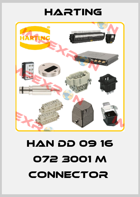HAN DD 09 16 072 3001 M CONNECTOR  Harting