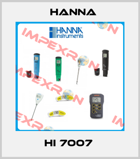 HI 7007  Hanna