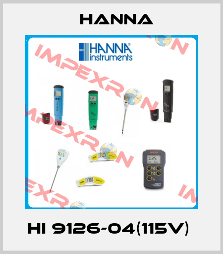 HI 9126-04(115V)  Hanna