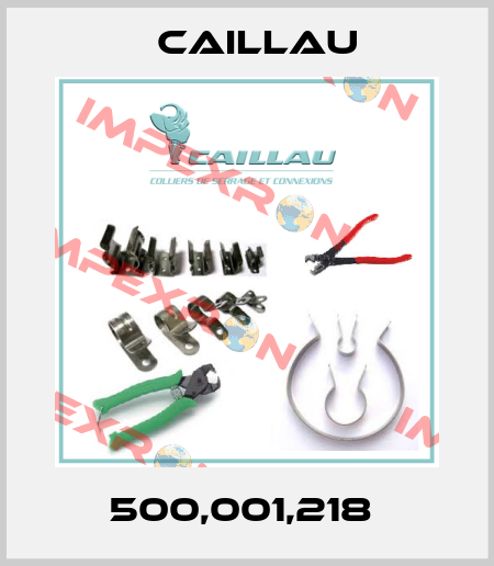 500,001,218  Caillau