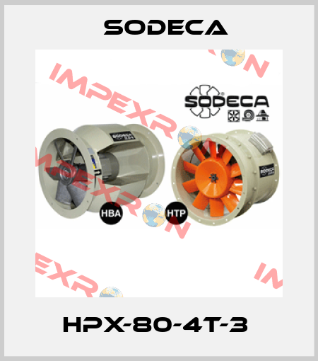HPX-80-4T-3  Sodeca