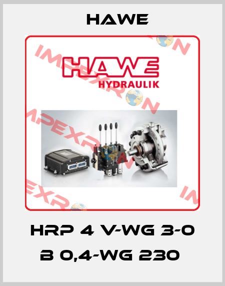 HRP 4 V-WG 3-0 B 0,4-WG 230  Hawe
