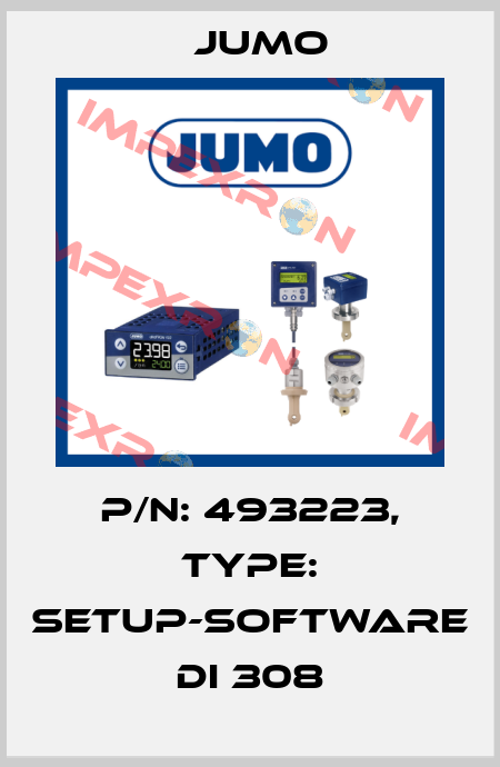 p/n: 493223, Type: Setup-Software di 308 Jumo