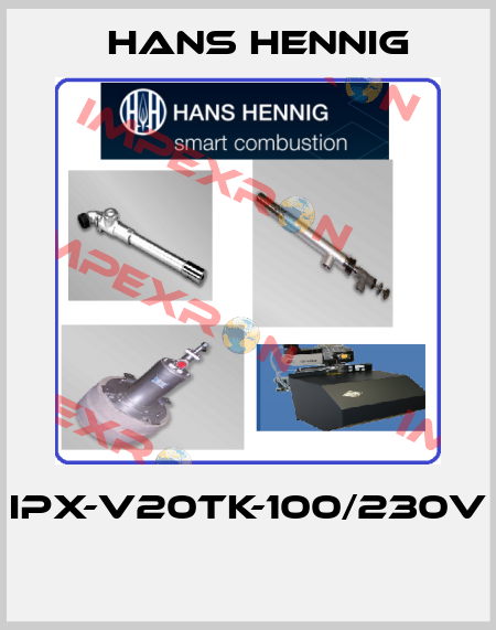 IPX-V20TK-100/230V  Hans Hennig