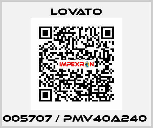005707 / PMV40A240  Lovato
