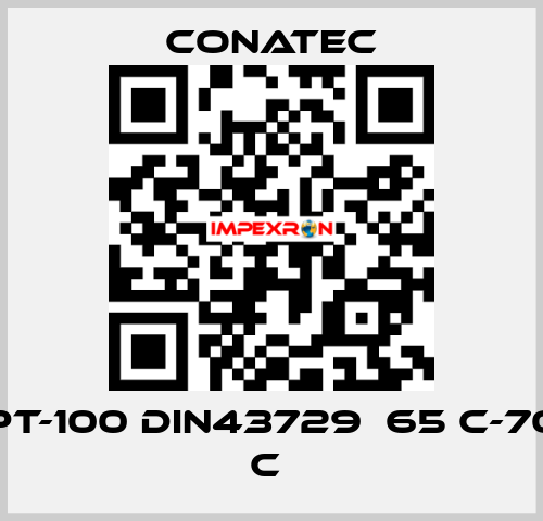 PT-100 DIN43729  65 C-70 C  Conatec