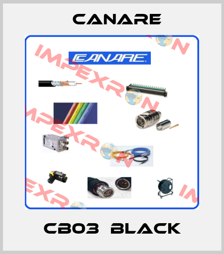 CB03  BLACK Canare