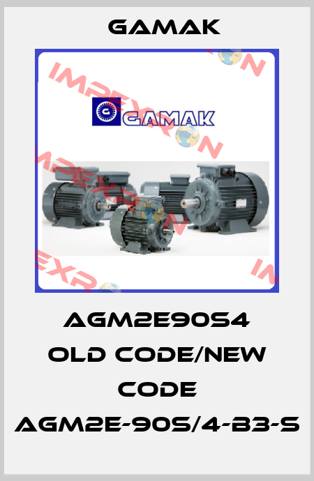 AGM2E90S4 old code/new code AGM2E-90S/4-B3-S Gamak