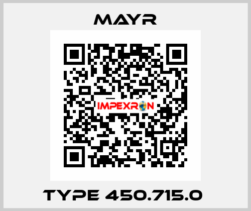 Type 450.715.0  Mayr