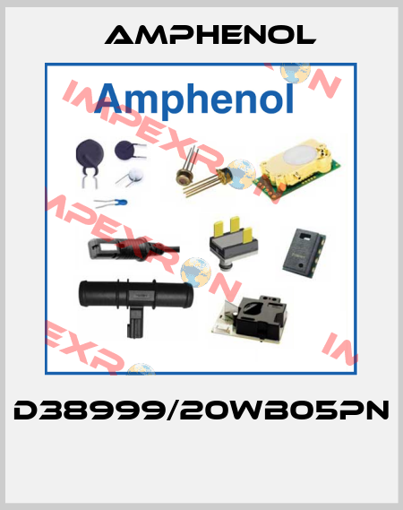 D38999/20WB05PN   Amphenol