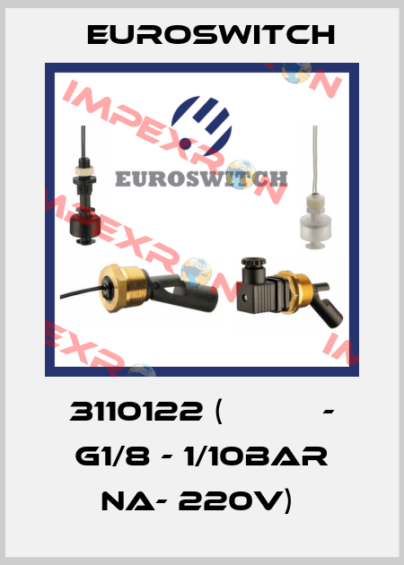 3110122 ( РНММ - G1/8 - 1/10bar NA- 220V)  Euroswitch