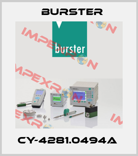 CY-4281.0494A  Burster