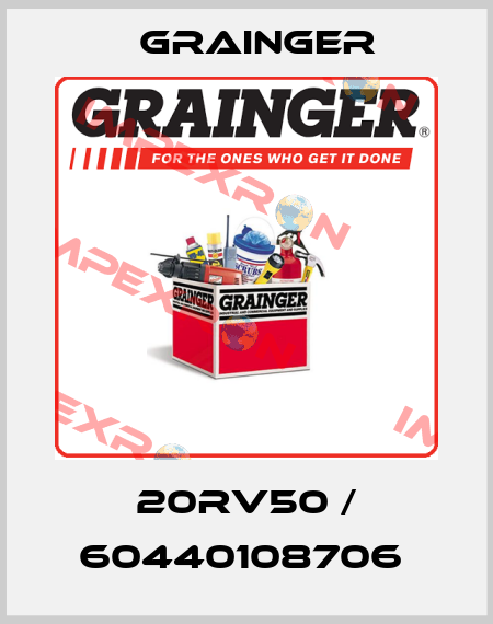 20RV50 / 60440108706  Grainger
