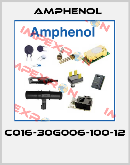 C016-30G006-100-12  Amphenol