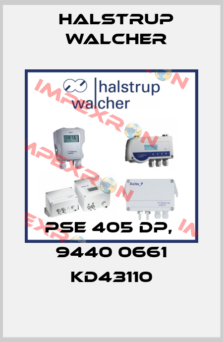 PSE 405 DP,  9440 0661 KD43110 Halstrup Walcher
