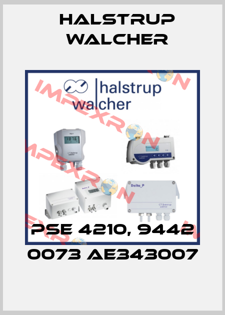 PSE 4210, 9442 0073 AE343007 Halstrup Walcher