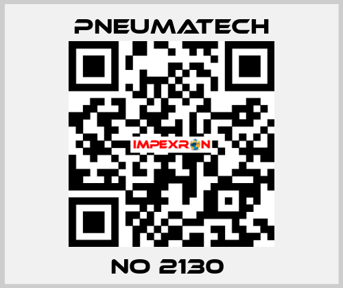 NO 2130  Pneumatech
