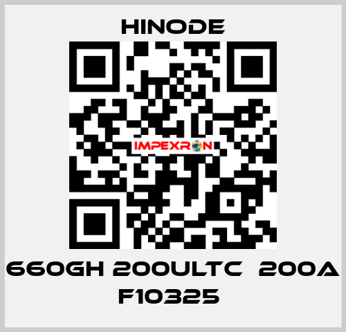 660GH 200ULTC  200A F10325  HINODE