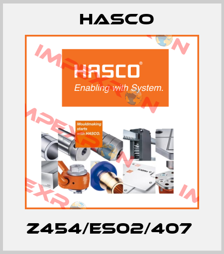 Z454/ES02/407  Hasco