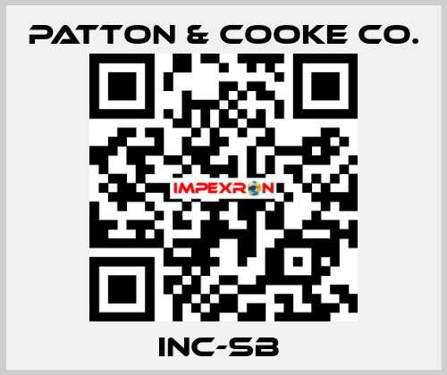 INC-SB  Patton & Cooke Co.