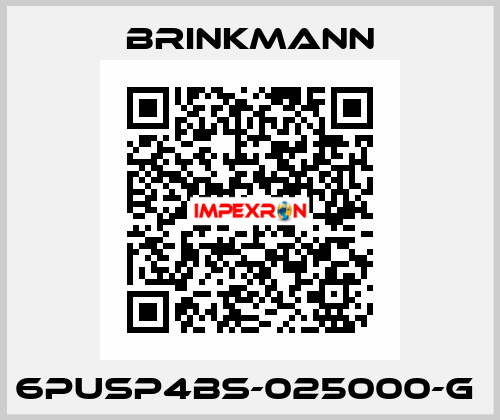 6PUSP4BS-025000-G  Brinkmann