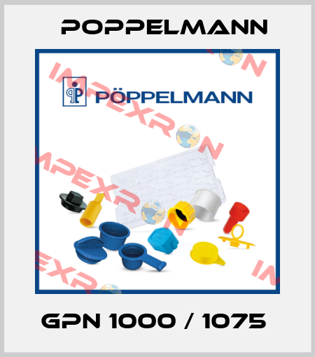 GPN 1000 / 1075  Poppelmann