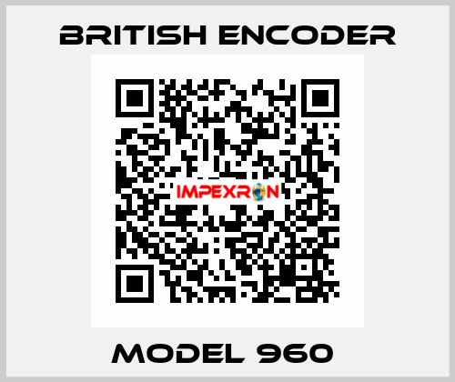 Model 960  British Encoder