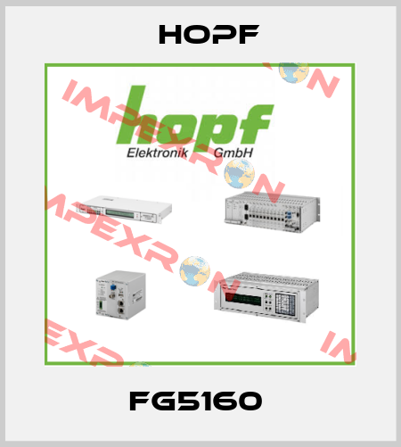 FG5160  Hopf