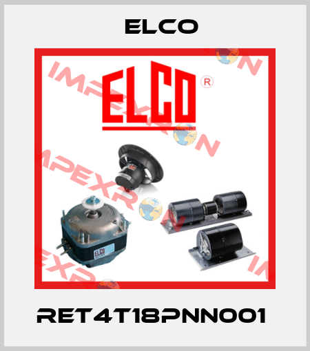 RET4T18PNN001  Elco