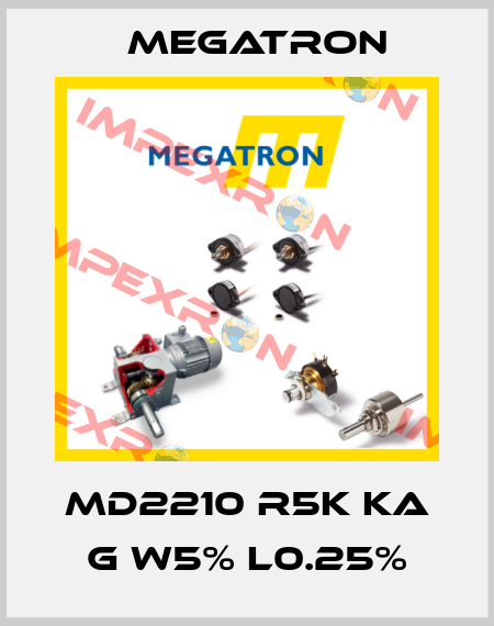 MD2210 R5K KA G W5% L0.25% Megatron
