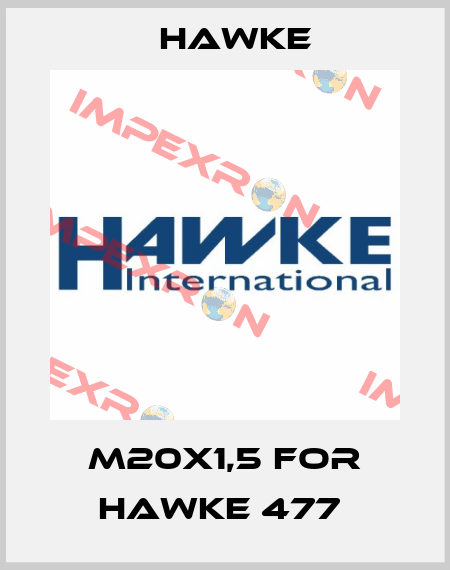 M20X1,5 FOR HAWKE 477  Hawke