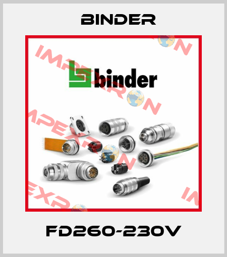 FD260-230V Binder