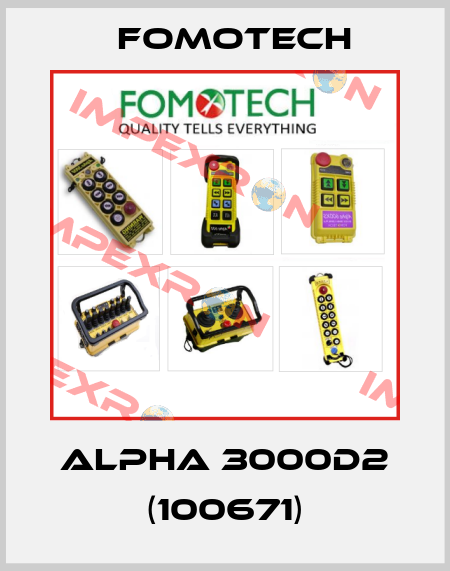 ALPHA 3000D2 (100671) Fomotech