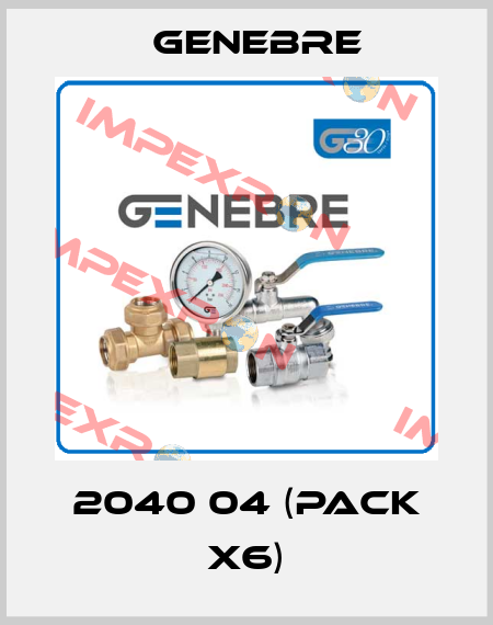 2040 04 (pack x6) Genebre