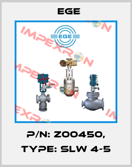 p/n: Z00450, Type: SLW 4-5 Ege
