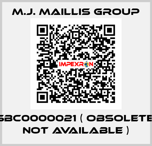 SBC0000021 ( obsolete, not available ) M.J. MAILLIS GROUP