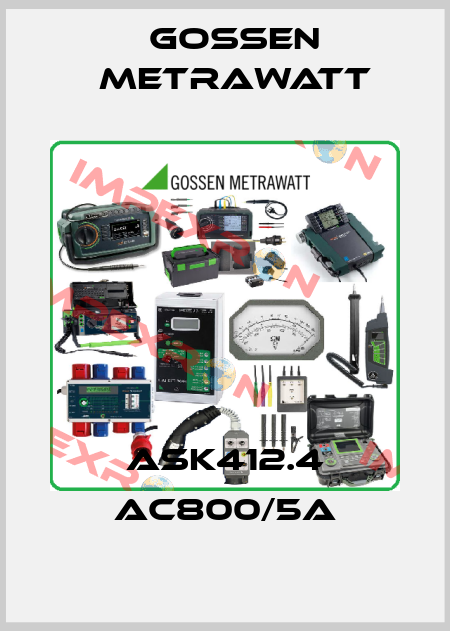 ASK412.4 AC800/5A Gossen Metrawatt