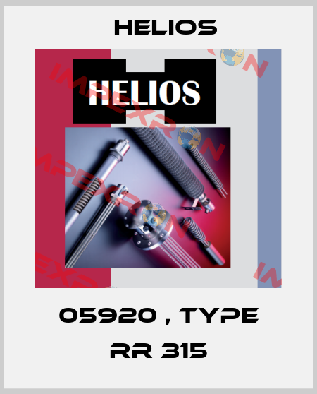 05920 , type RR 315 Helios