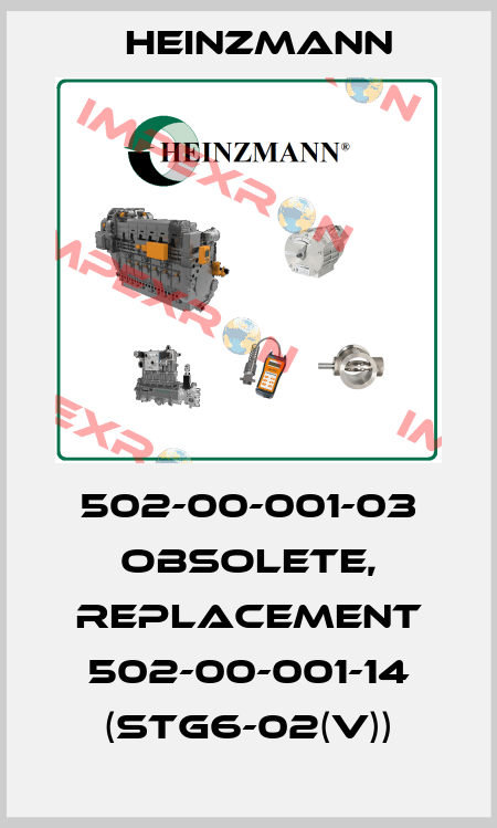 502-00-001-03 obsolete, replacement 502-00-001-14 (StG6-02(V)) Heinzmann