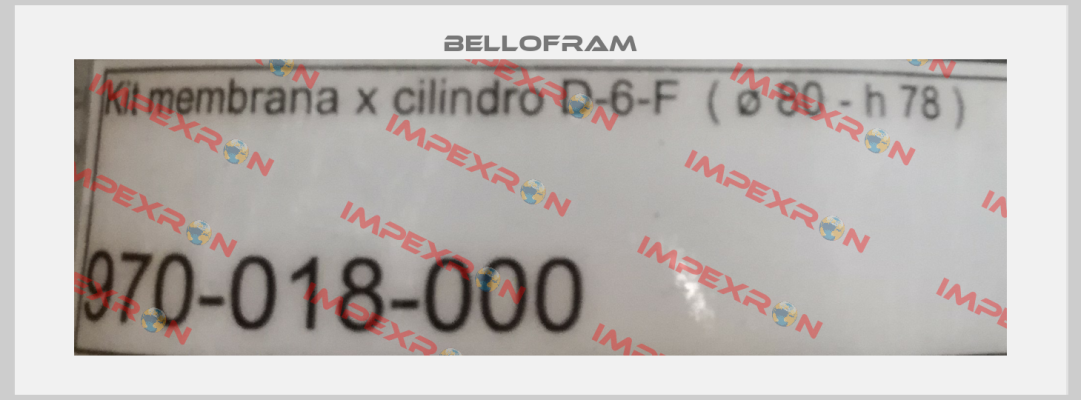970-018-000 Bellofram
